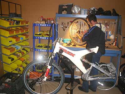 Bicycle Repair on Donated Bike