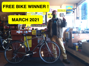 Win or bike donation in San Francisco