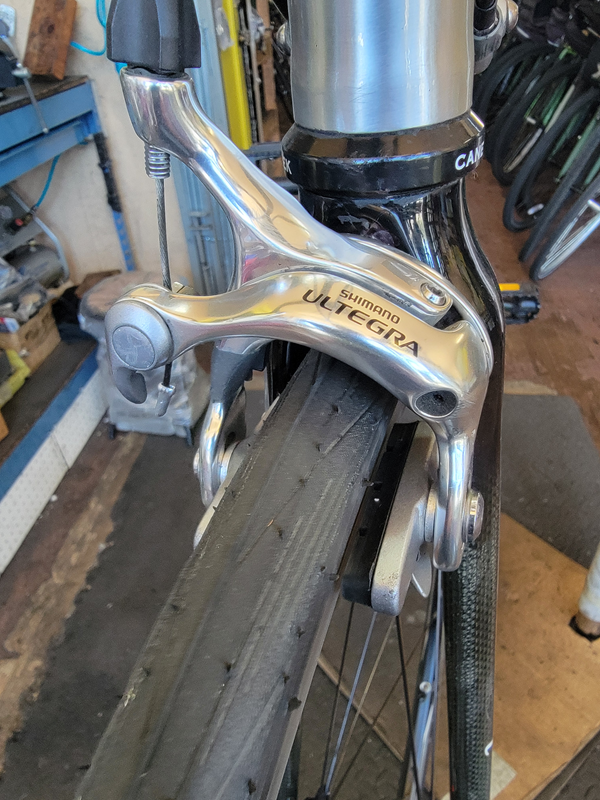 Front Brake Cleaned & Adjusted